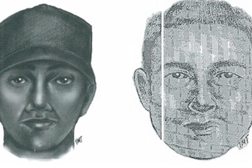 (The NYPD's first two sketches of a man believed to be responsible for multiple sexual assaults in Park Slope, Bay Ridge and Sunset Park.)